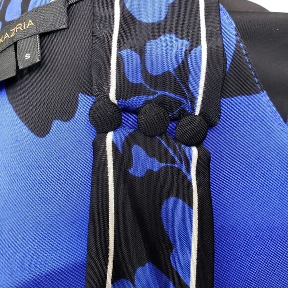 BCBGMaxazria Floral Hi Neck Dress - Picture 10 of 12